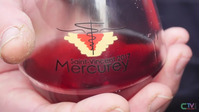 St Vincent s’arrête à Mercurey