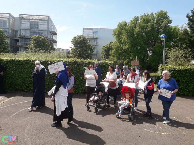 Marche Bleu blanc rouge pour Anne Franck