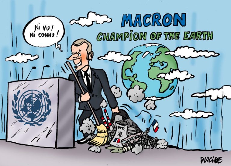 Macron « champion de la Terre »