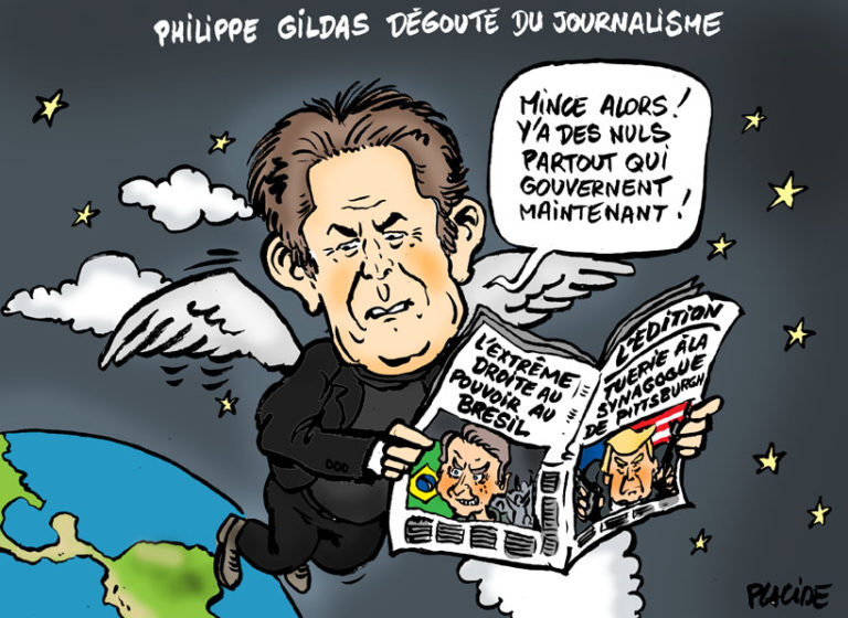Grand journaliste et animateur culte de Canal +, Philippe Gildas est mort