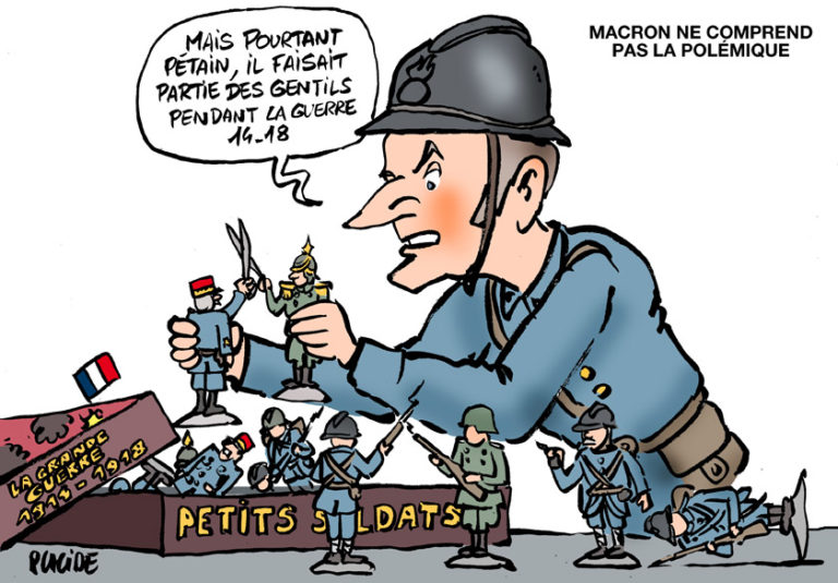 Pétain héros de Macron