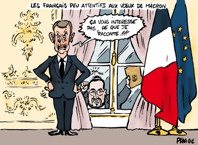 Benalla s’invite encore aux bons vœux de Macron