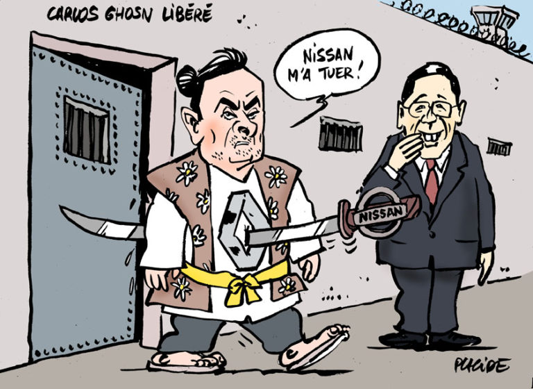 Carlos Ghosn sort de prison