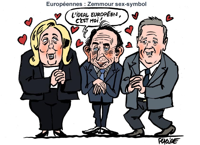 Européennes: Le Pen a proposé une place à Zemmour sur la liste RN - ChalonTV
