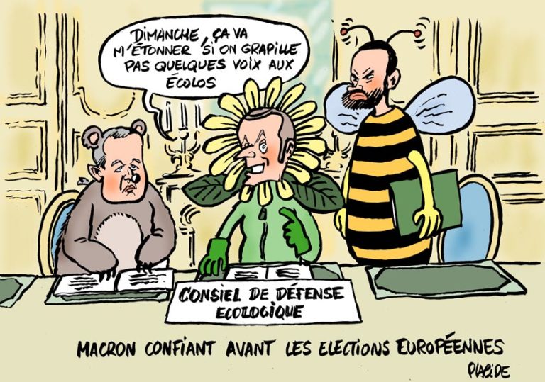 Macron fait un forcing écolo avant les européennes
