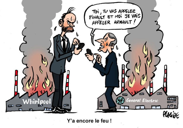 General Electric et Whirlpool : Macron sous le feu des critiques