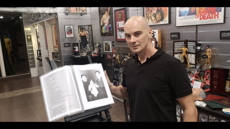 Lionel Boulet redonne vie à Bruce Lee… à la galerie L’Atrium