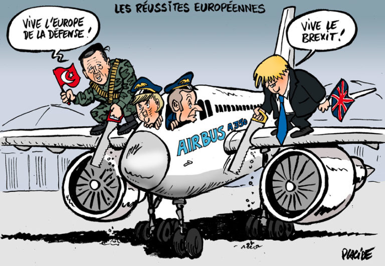 À Toulouse, Macron et Merkel rendent hommage à l’A350