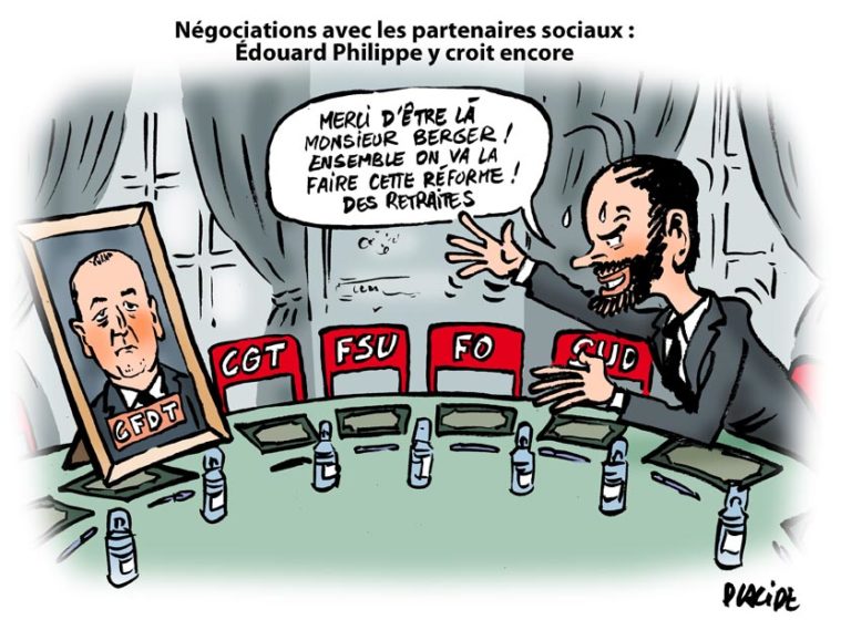 Édouard Philippe donne rendez-vous aux syndicats le plus tôt possible