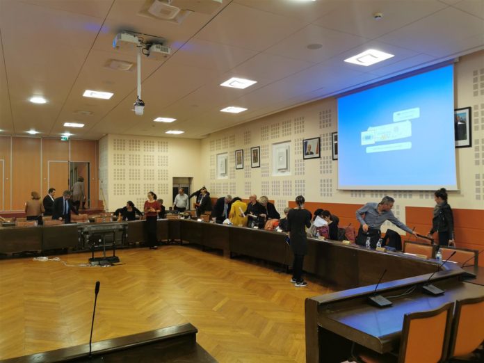 Fin de conseil municipal Chalon avant les élections de mars 2020