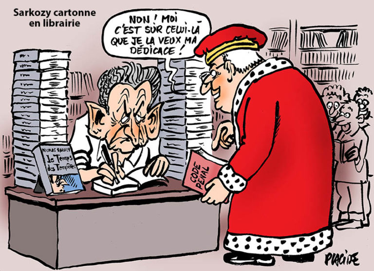 Bon démarrage du livre de Nicolas Sarkozy « Le Temps des Tempêtes »
