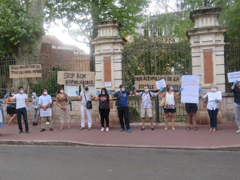 Mobilisation pour une famille arménienne