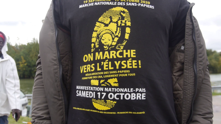 CP Chalon Migrants / Marche des sans-Papiers : Nous voulons marcher vers l’Elysée !