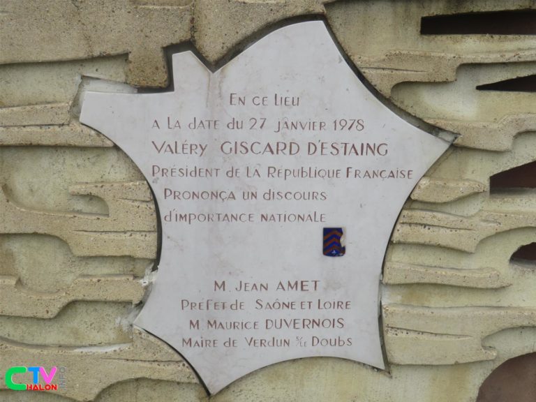 Giscard avait lancé le discours du « bon choix » à Verdun sur le Doubs… en janvier 1978