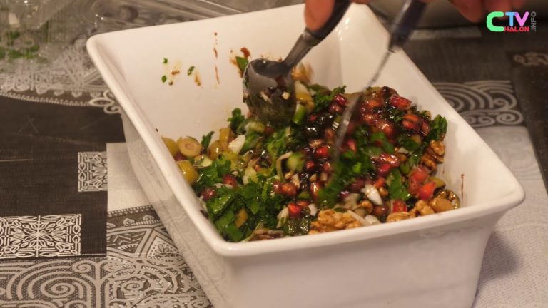 La salade d’olives syrienne de Fouad