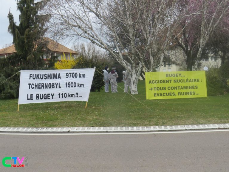 Les anti nucléaire ont donné de la voix