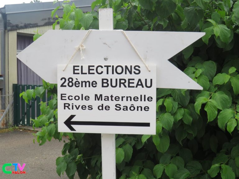 Elections : il est possible de voter dans les 28 Bureaux chalonnais jusqu’à 18 Heures