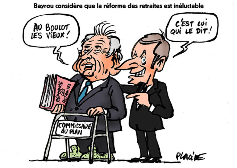Réforme des retraites: « la France n’y échappera pas » mais après 2022, selon Bayrou