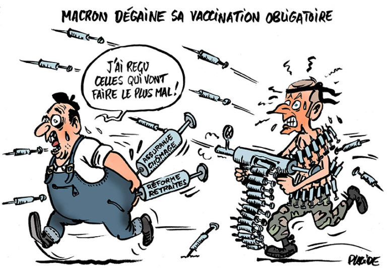Après s’y être opposé, Macron envisage une vaccination obligatoire pour tous