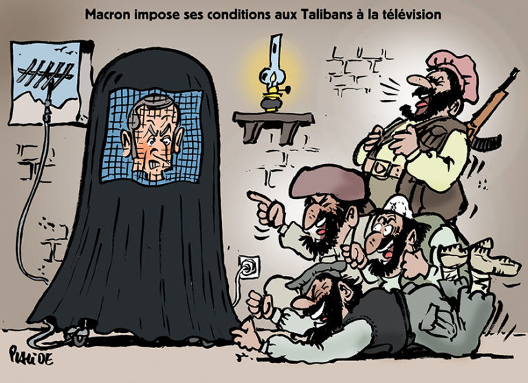 Afghanistan : Emmanuel Macron fixe des conditions aux talibans