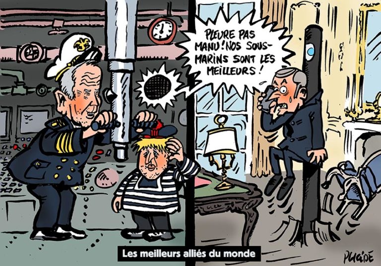 Sous-marins : Macron et Biden se téléphonent