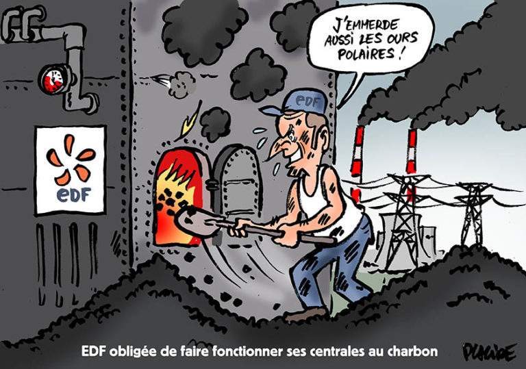 Faute de nucléaire, EDF va faire fonctionner ses centrales au charbon cet hiver