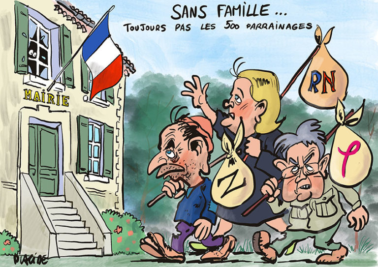 Présidentielle 2022 : Le Pen, Mélenchon et Zemmour auront-ils leurs 500 parrainages?