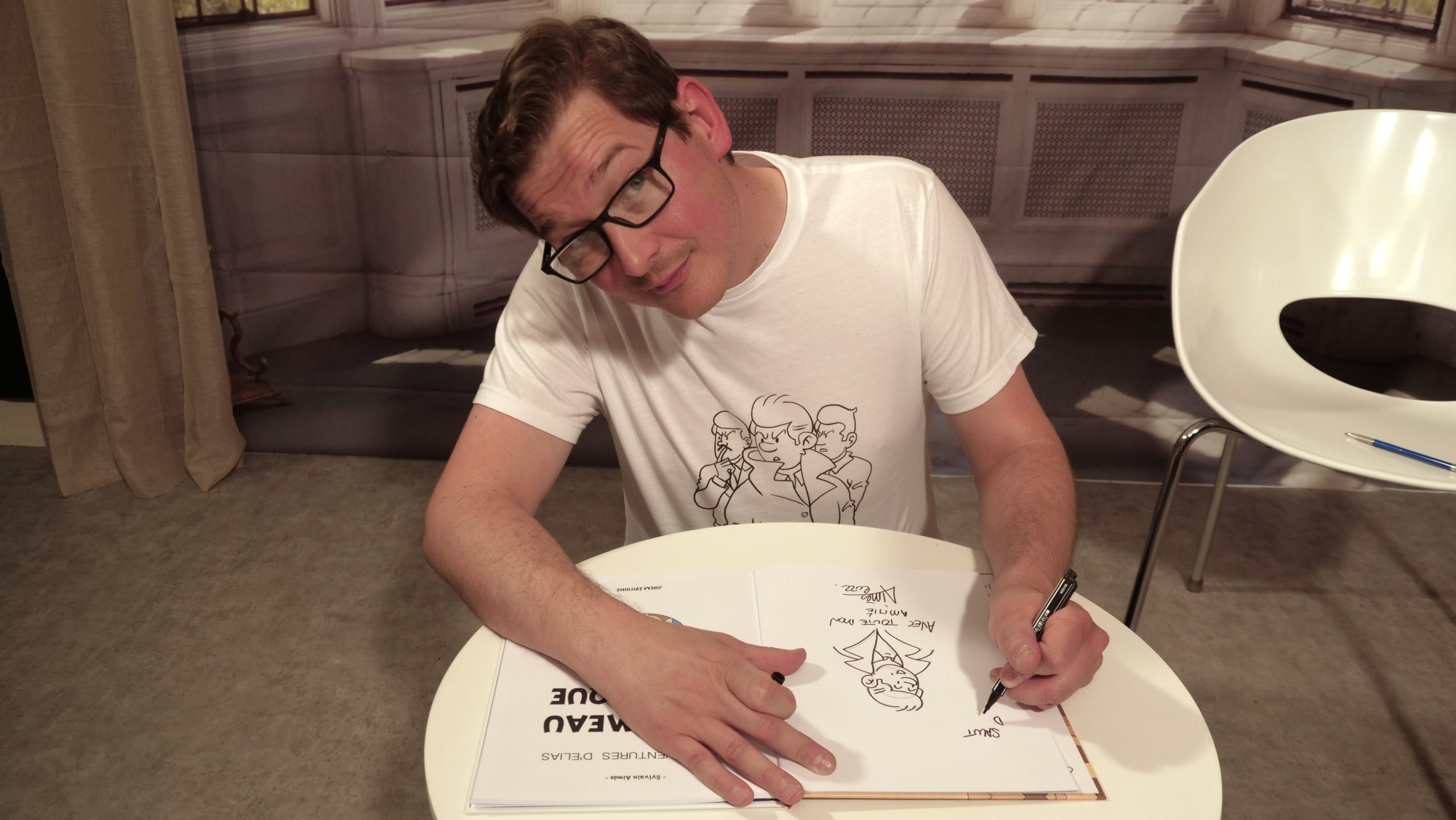 Elias au bout du crayon de Sylvain Aimès