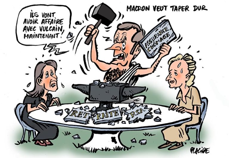 Macron en Vulcain du 14 juillet