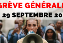 CP Intersyndicale : Grève du 29 septembre